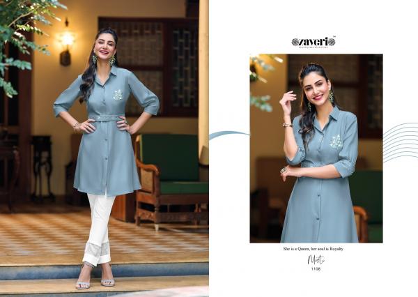 Zaveri Misti New Stylish Top With Bottom Collection